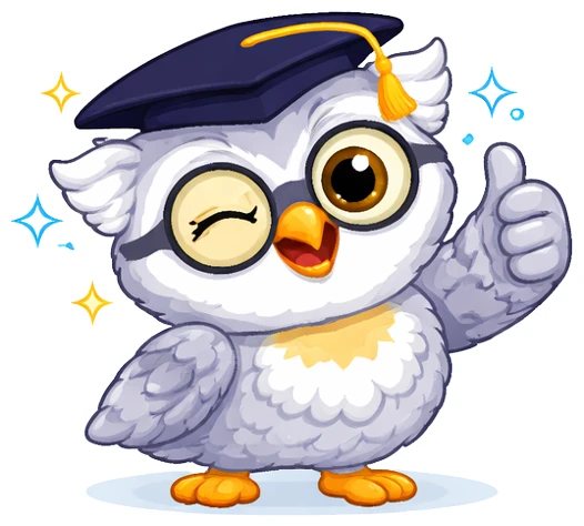 Marco the Owl — LingoGrade Mascot